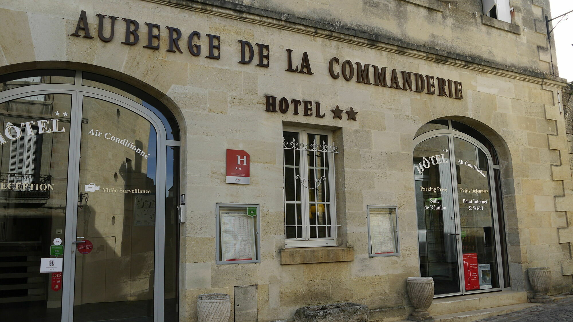 Auberge De La Commanderie Saint-Émilion Dış mekan fotoğraf